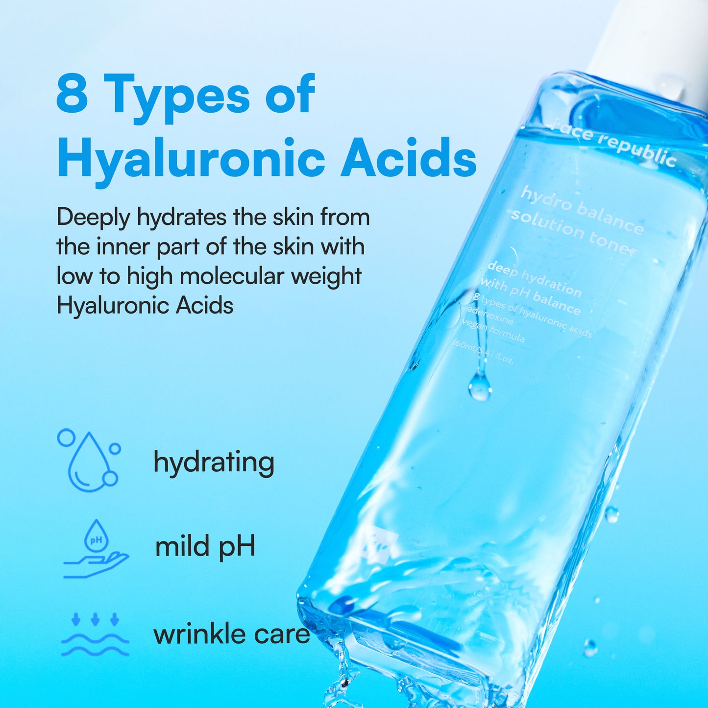 Face Republic Hydro Balance Solution Toner - SkinCureAsia