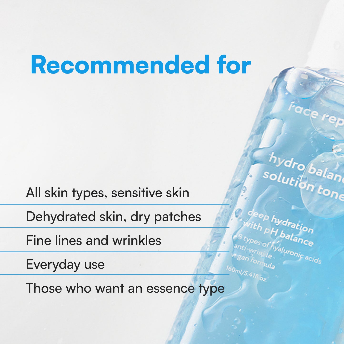 Face Republic Hydro Balance Solution Toner - SkinCureAsia