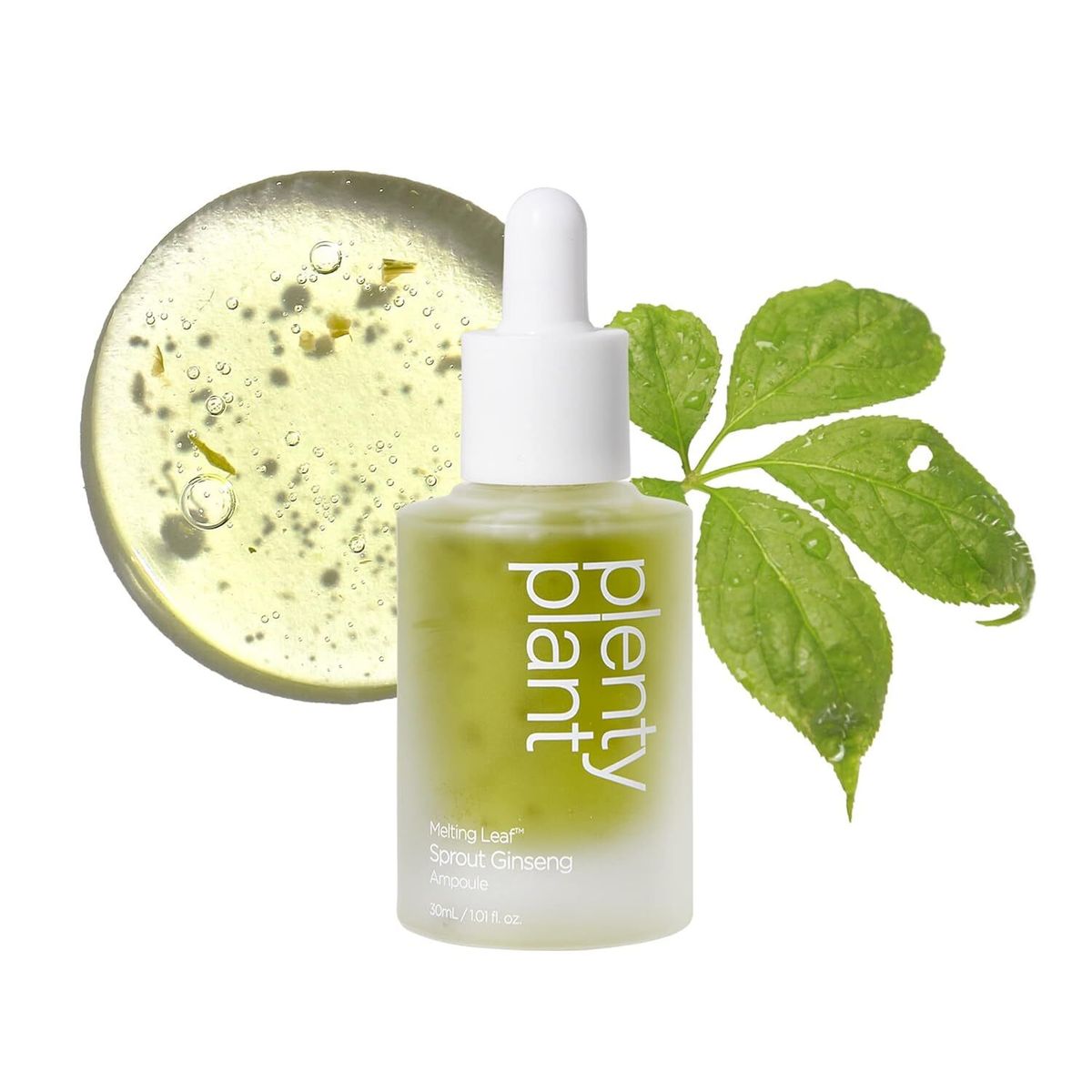 plenty plant Melting Leaf™ Sprout Ginseng Ampoule 40ml - SkinCureAsia