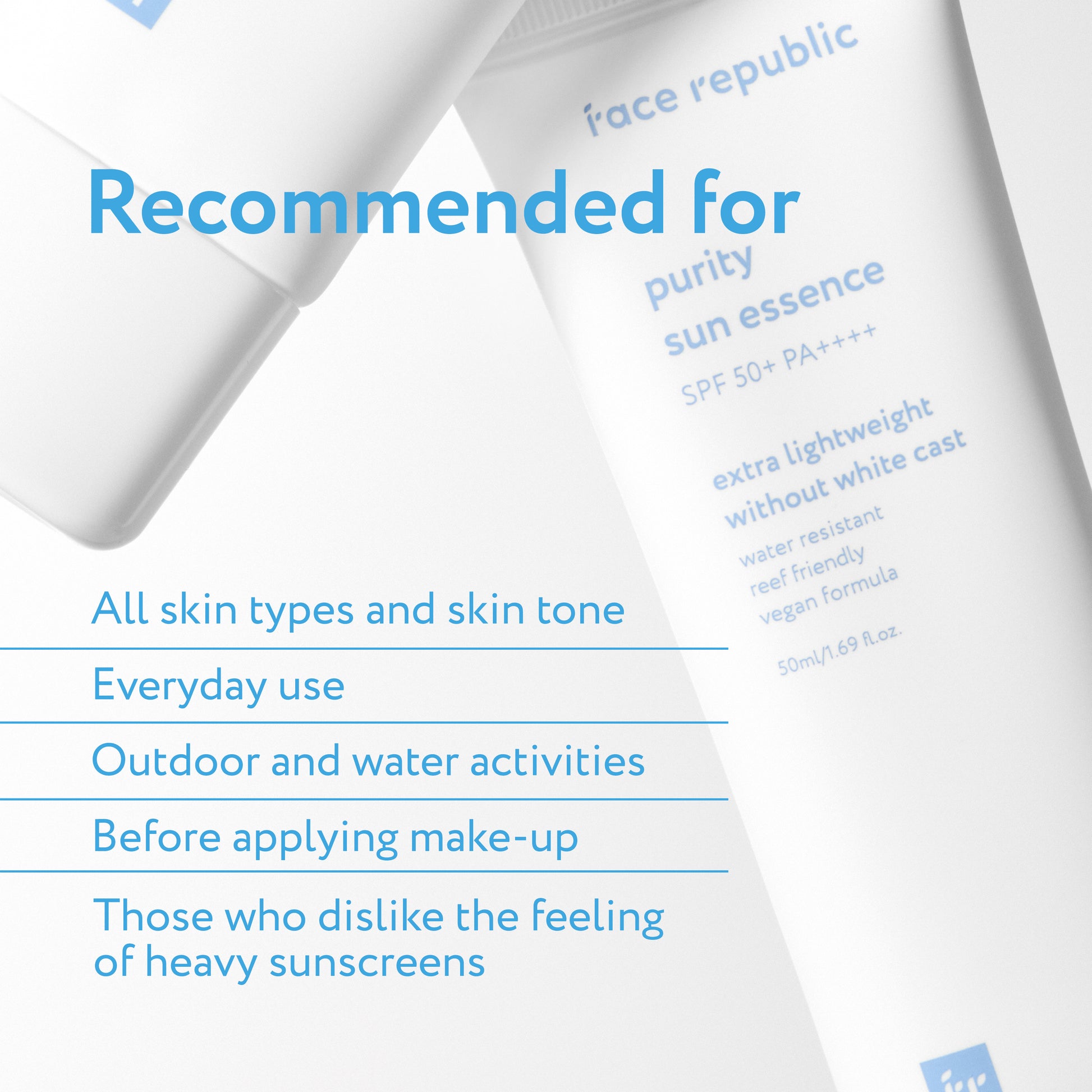 Face Republic Purity Sun Essence - SkinCureAsia