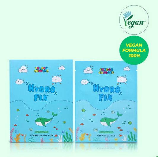 Vegan Herb Hydro Fix Mask (27mlx10ea) - SkinCureAsia