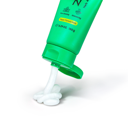 Vegan Herb AHA Mildy Acidic Cleansing Foam - SkinCureAsia