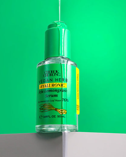 Vegan Herb Hyaluronic Jeju Lemongrass Serum