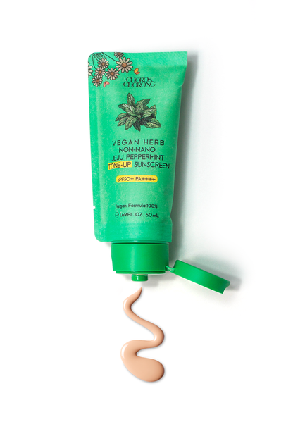 Vegan Herb Non-Nano Jeju Peppermint Tone-Up Sunscreen  (SPF50+ PA++++)