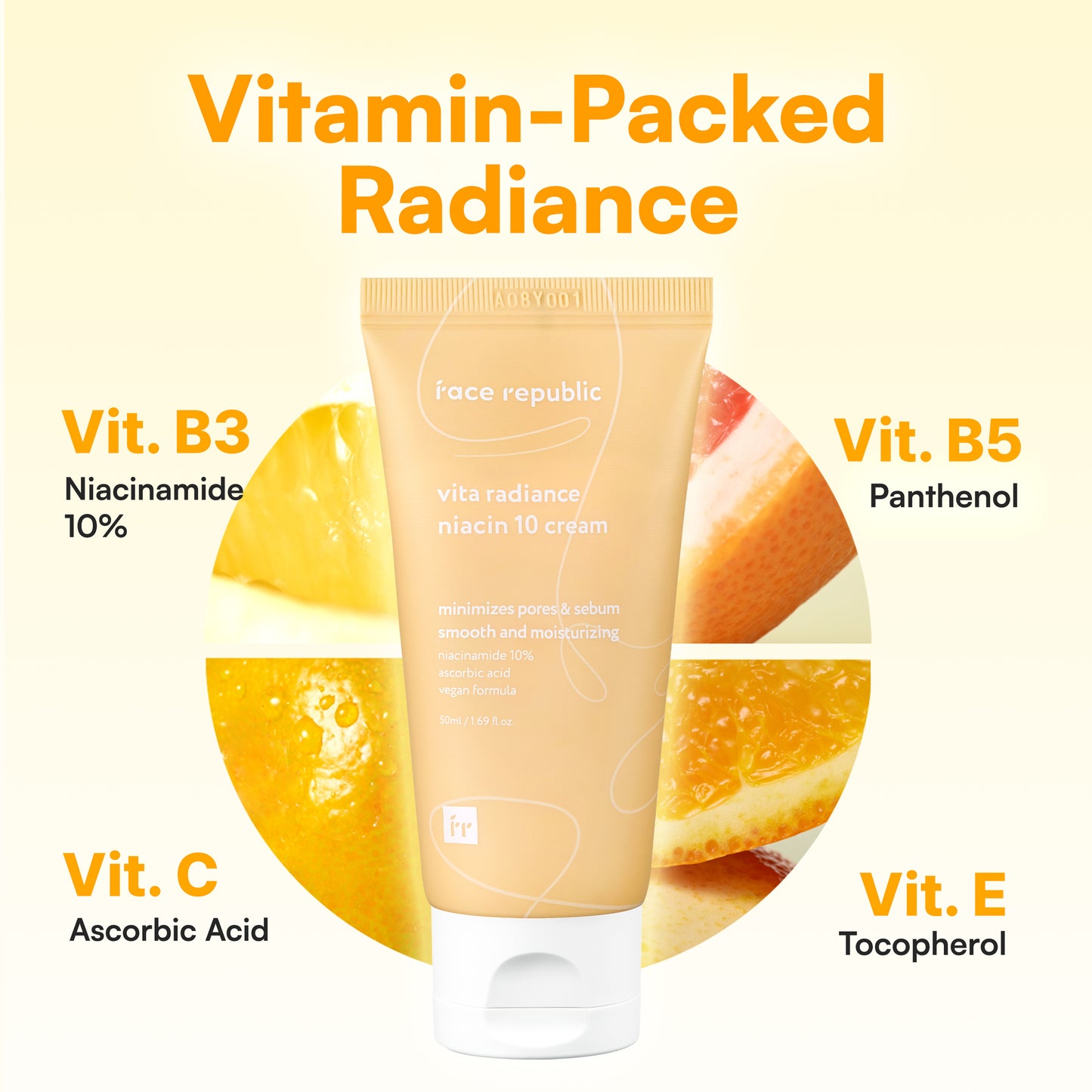 Face Republic Vita Radiance Niacin 10 Cream - SkinCureAsia