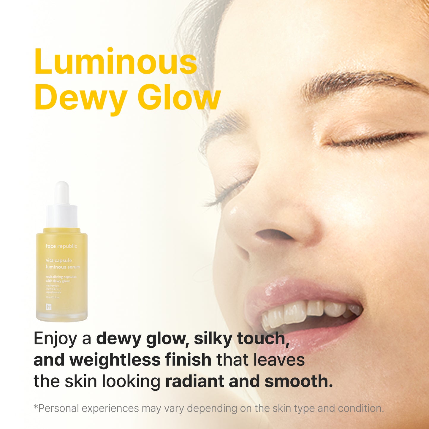 Face Republic Vita Capsule Luminous Serum - SkinCureAsia
