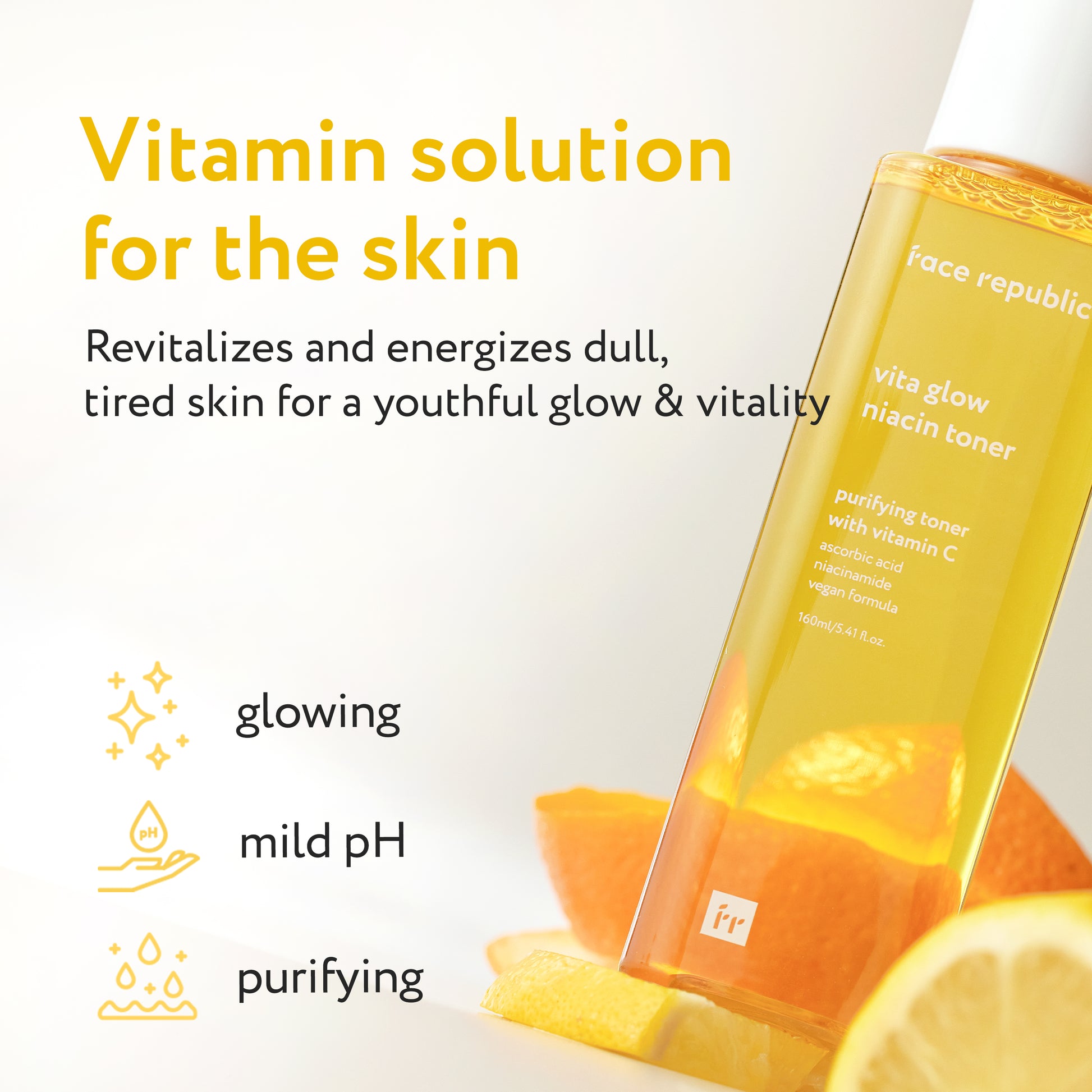 Face Republic Vita Glow Niacin Toner - SkinCureAsia