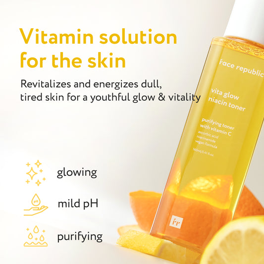 Face Republic Vita Glow Niacin Toner - SkinCureAsia