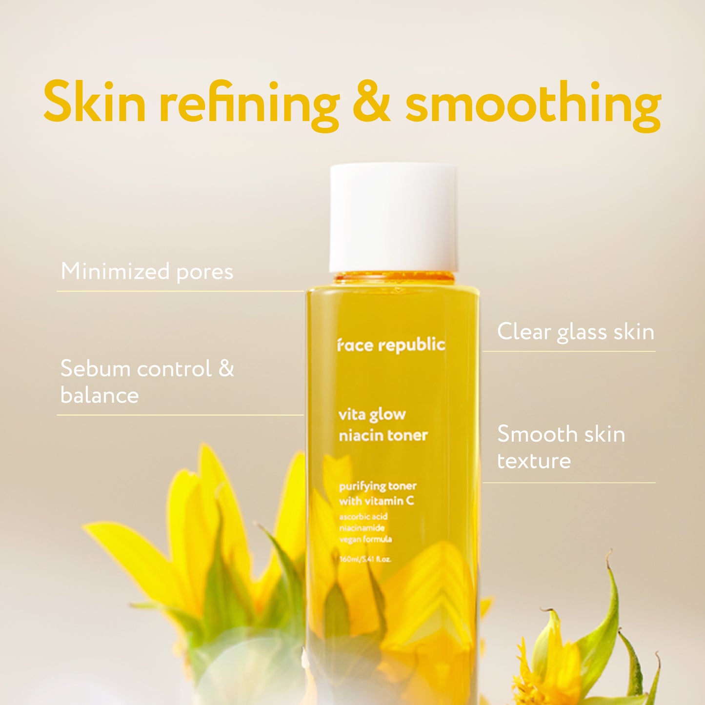Face Republic Vita Glow Niacin Toner - SkinCureAsia
