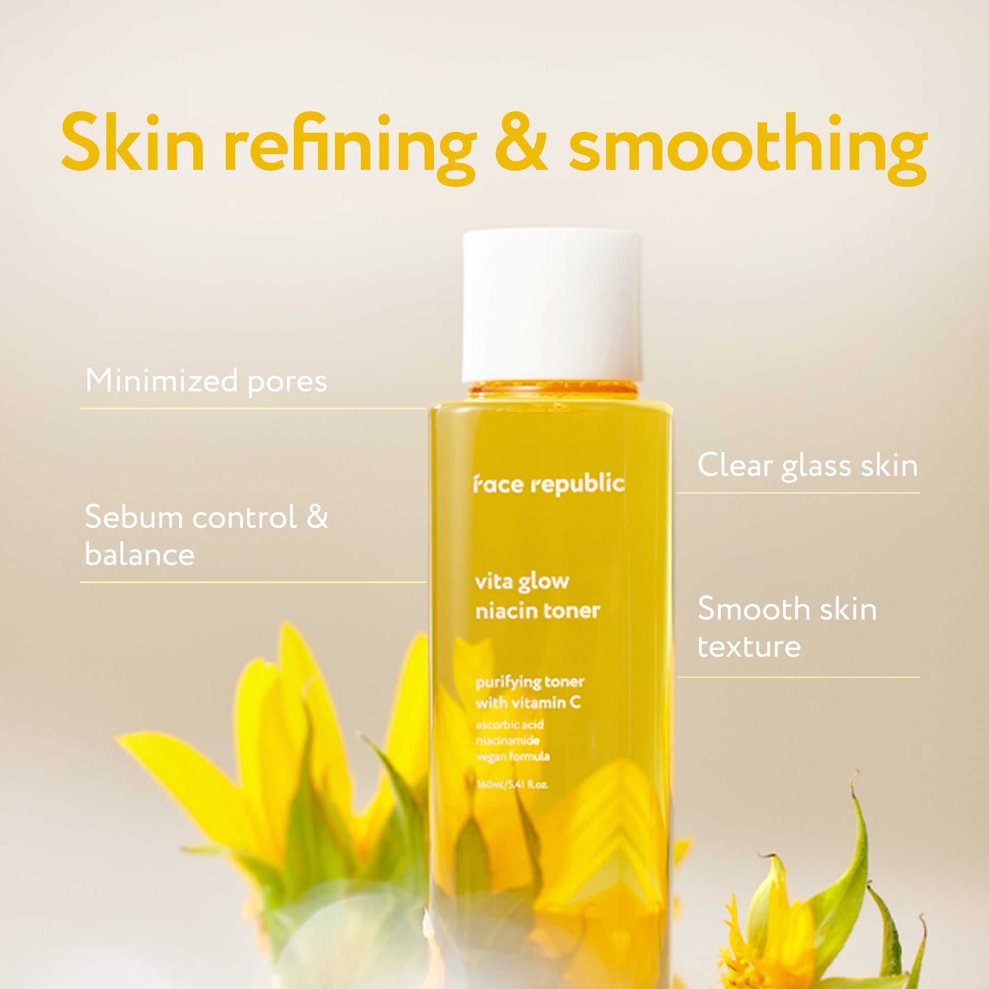 Face Republic Vita Glow Niacin Toner - SkinCureAsia