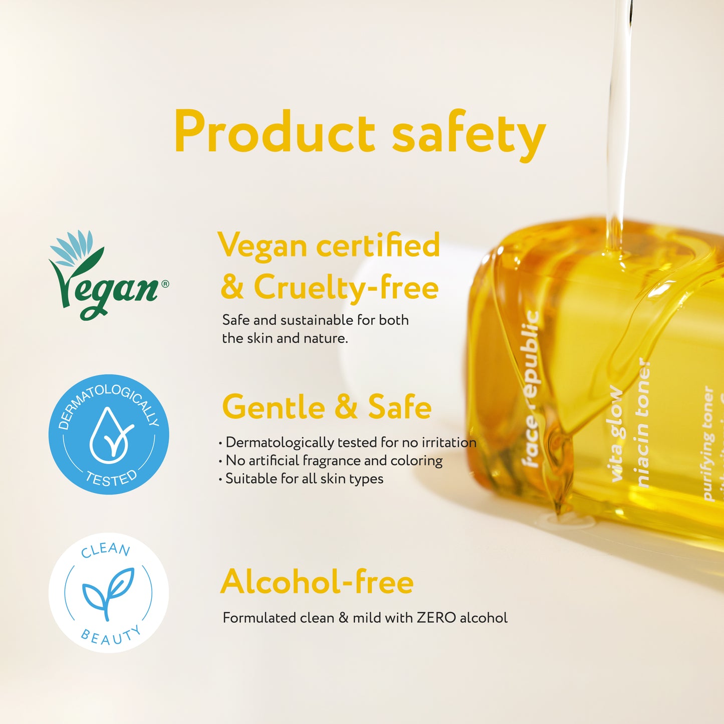 Face Republic Vita Glow Niacin Toner - SkinCureAsia