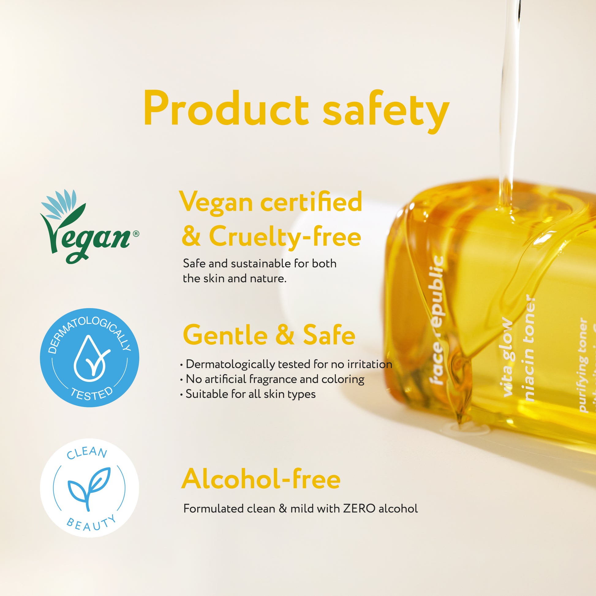 Face Republic Vita Glow Niacin Toner - SkinCureAsia