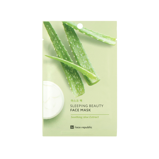 Face Republic Sleeping Beauty Face Mask Soothing Aloe Extract - (SINGLE) - SkinCureAsia