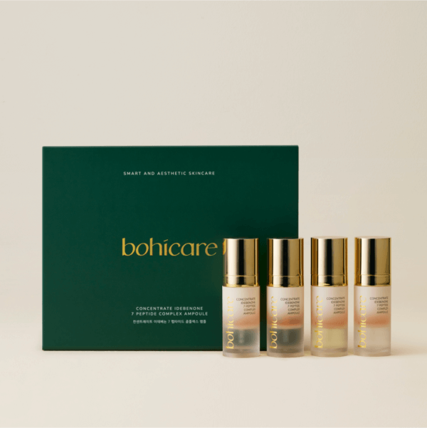 Bohicare Concentrate Idebenone 7 Peptide Complex Ampoule 8ml x 4ea - SkinCureAsia