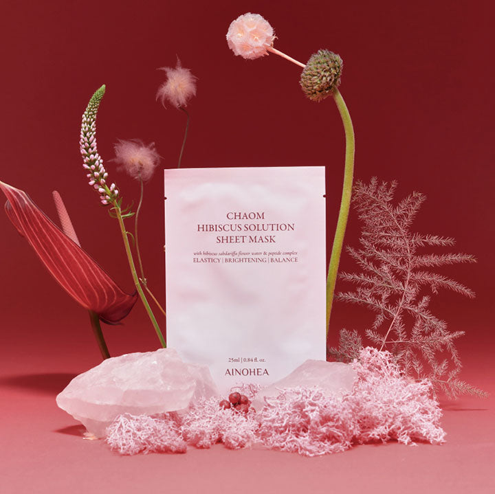 Ainohea Chaom Solution Sheet Mask (25ml x 5ea) - SkinCureAsia
