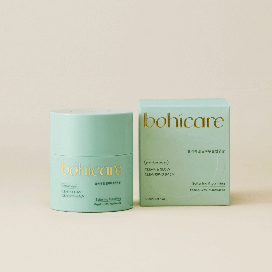 Bohicare Clear & Glow Cleansing Balm 50ml - SkinCureAsia