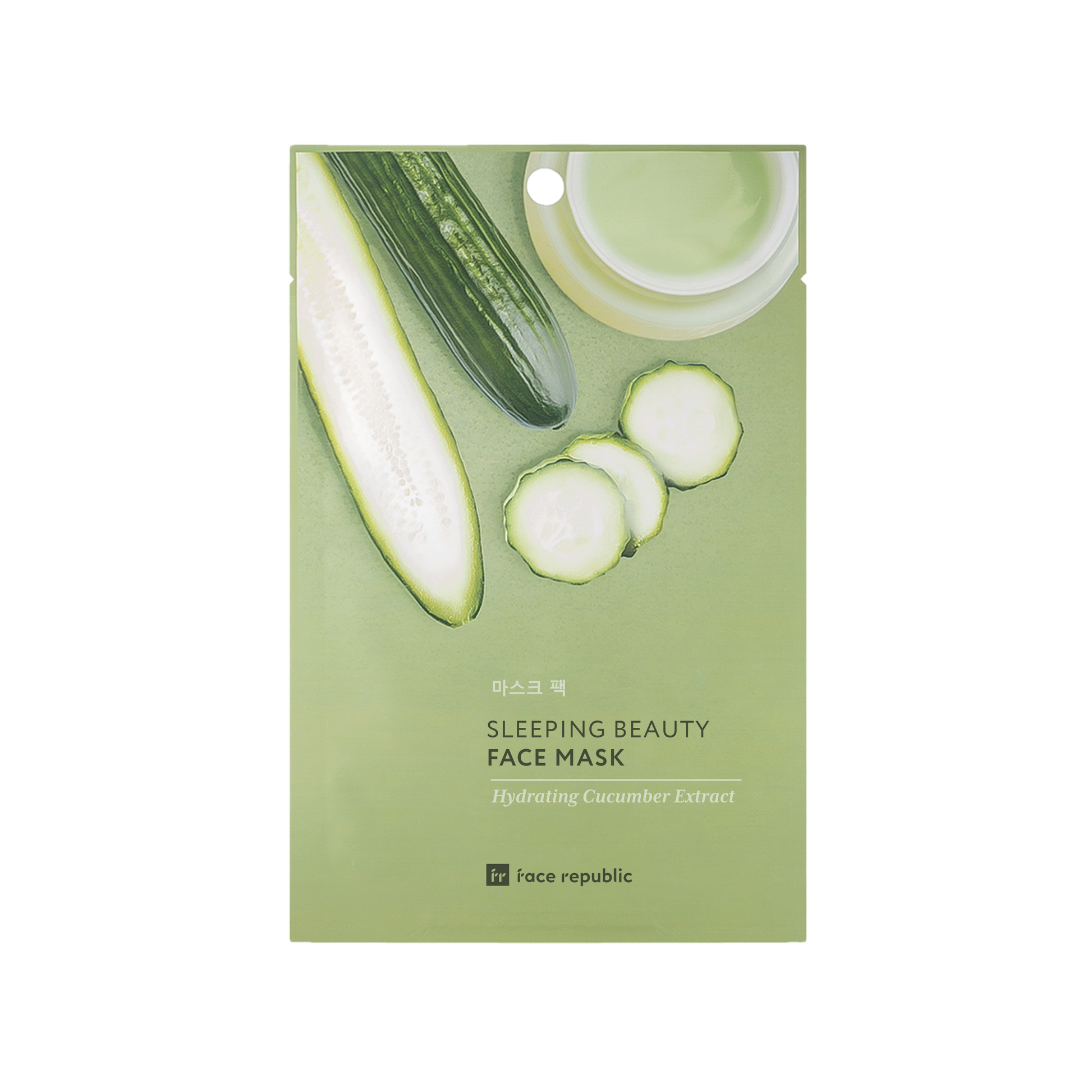 Face Republic Sleeping Beauty Face Mask Hydrating Cucumber Extract (SINGLE) - SkinCureAsia