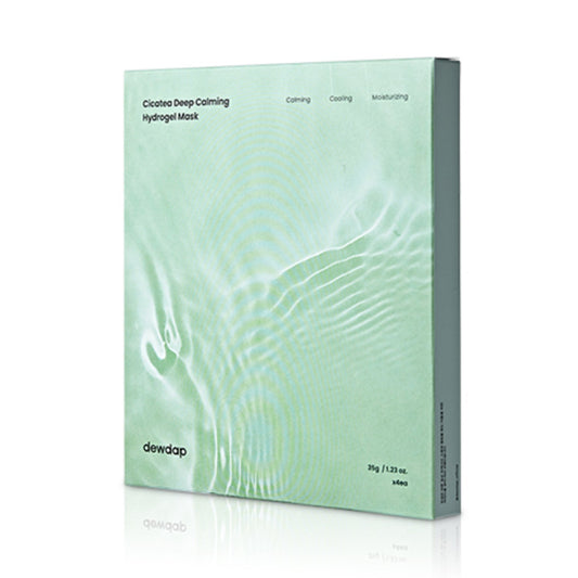 dewdap Cicatea Deep Calming Hydrogel mask 35g * 4ea - SkinCureAsia