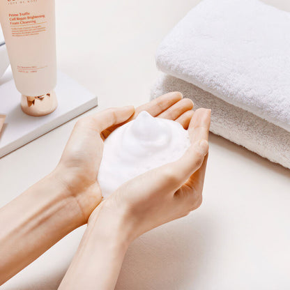 LOMERE Prime Truffle Cell Repair Brightening Cleansing Foam 150ml