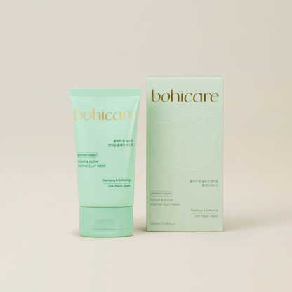 Clear & Glow Enzyme Clay Mask 100ml - SkinCureAsia