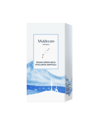 Muldream Vegan Green Mild HYALURON Ampoule 55ml - SkinCureAsia