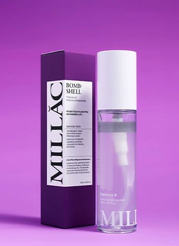 MillacMILLAC Probiotics III Whitening Perfume Body Mist Bombshell 50ml8800265960079