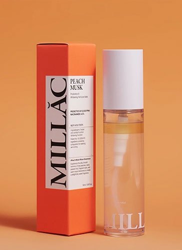MillacMILLAC Probiotics III Whitening Perfume Body Mist Peach Musk 50ml8800265960093