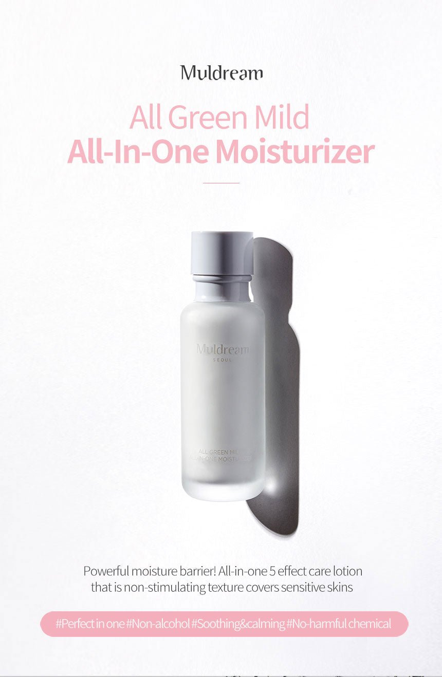 MuldreamMuldream All Green Mild All - in - One Moisturizer (White) 110ml8809328355005