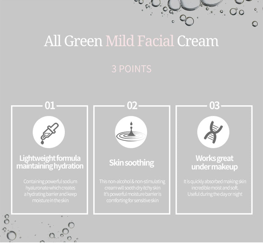 MuldreamMuldream All Green Mild Facial Cream 60ml8809328355029