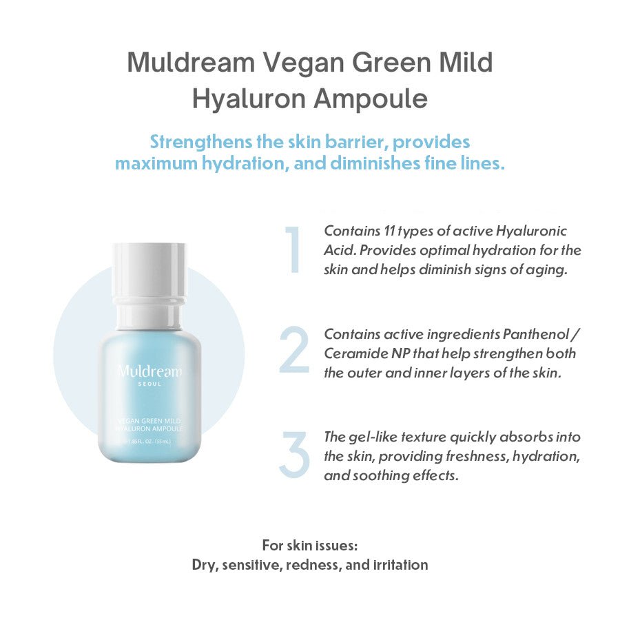 SkinCureAsiaMuldream Intense Hydration Care Set