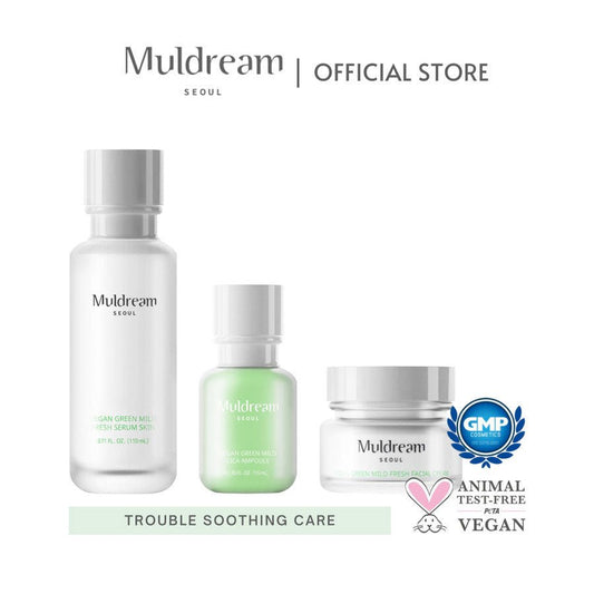 SkinCureAsiaMuldream Trouble Soothing Care Set