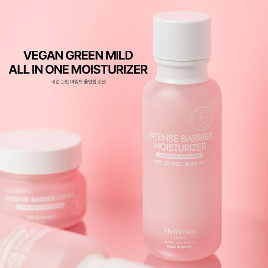 MuldreamMuldream Vegan Green Mild All - in - One / Intense Barrier Moisturizer (Pink) 110ml8809443284051
