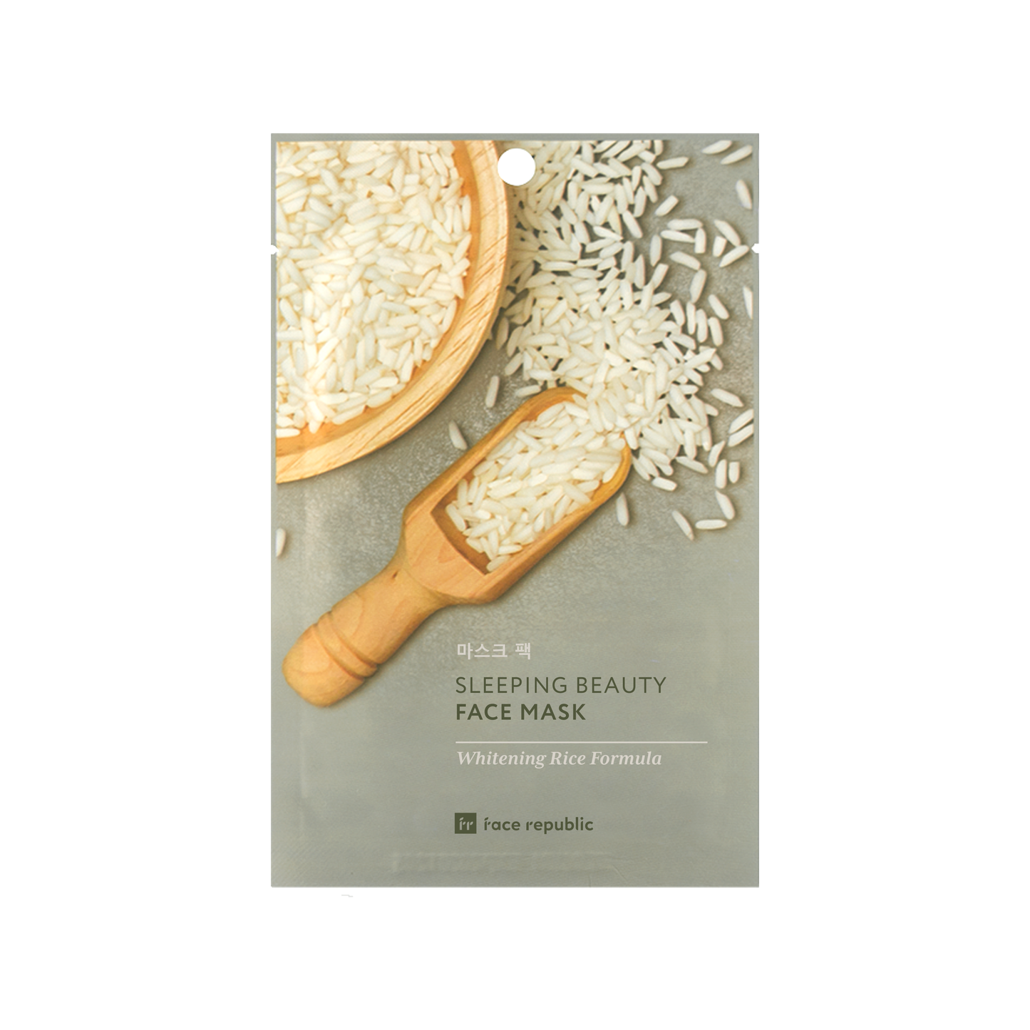 Face Republic Sleeping Beauty Face Mask Whitening Rice Formula (SINGLE) - SkinCureAsia