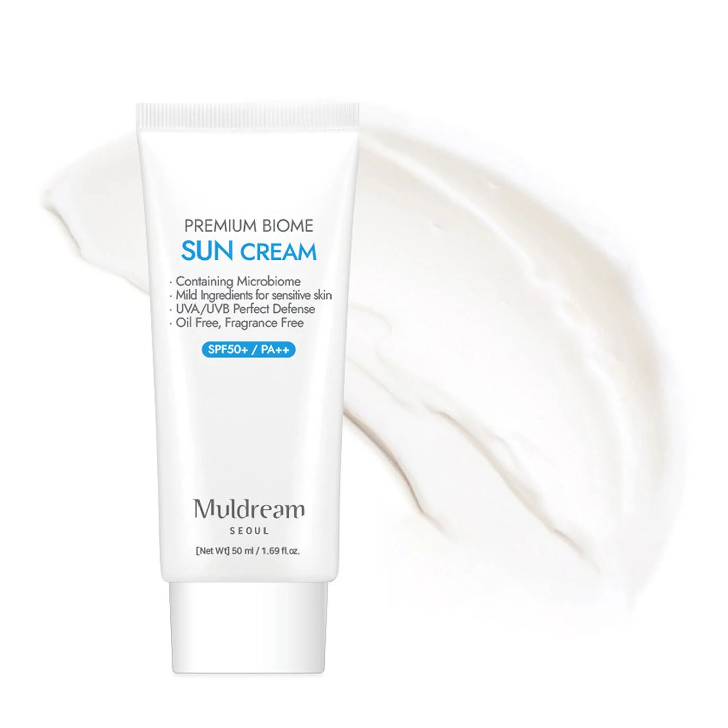 Muldream Premium Biome Sun Cream 50ml - SkinCureAsia