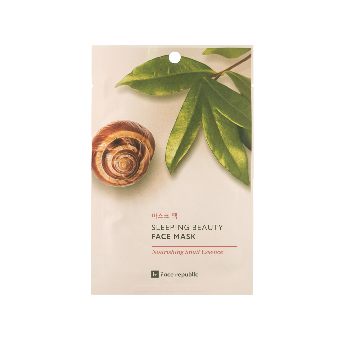 Face Republic Sleeping Beauty Face Mask Nourishing Snail Essence - SkinCureAsia