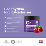 Dr Botanicals - Cranberry Superfood Healthy Skin Night Moisturiser 60ml