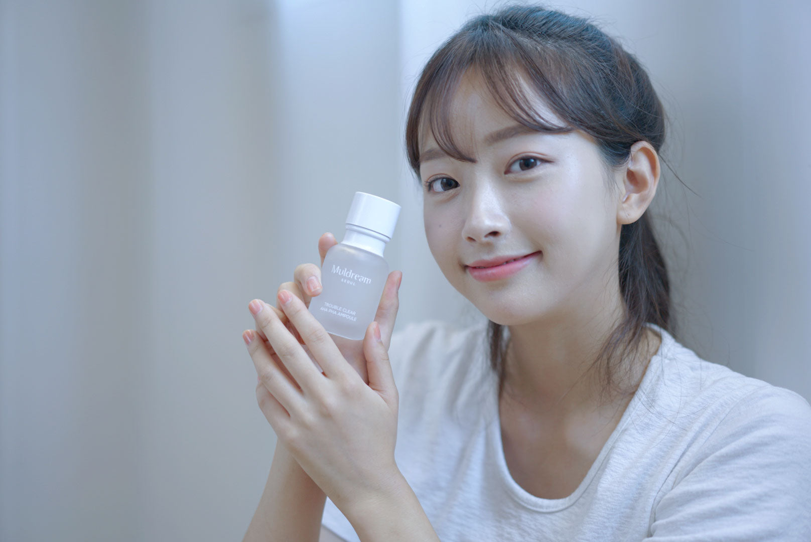 Muldream Trouble Clear AHA PHA Ampoule 50ml (For Moisturizing) - SkinCureAsia