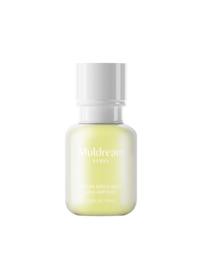 Muldream Vegan Green Mild VITA Ampoule 55ml (For Brightening) - SkinCureAsia