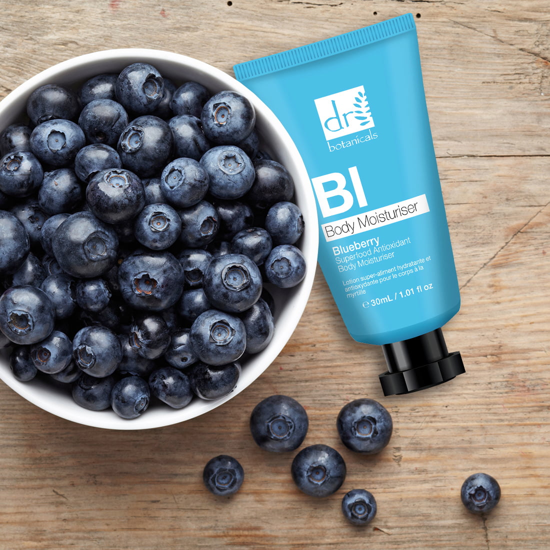 Dr Botanicals - Blueberry Superfood Antioxidant Body Moisturiser