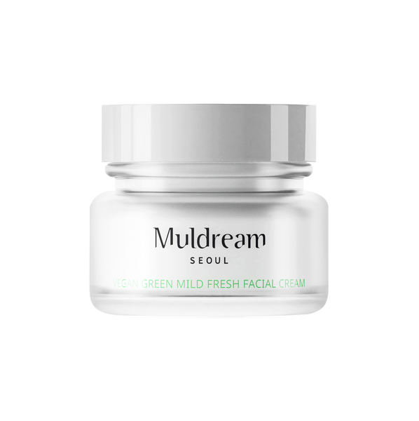 Muldream vegan green mild FRESH facial cream