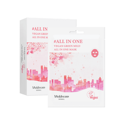 Muldream Vegan Green Mild All-in-One Mask