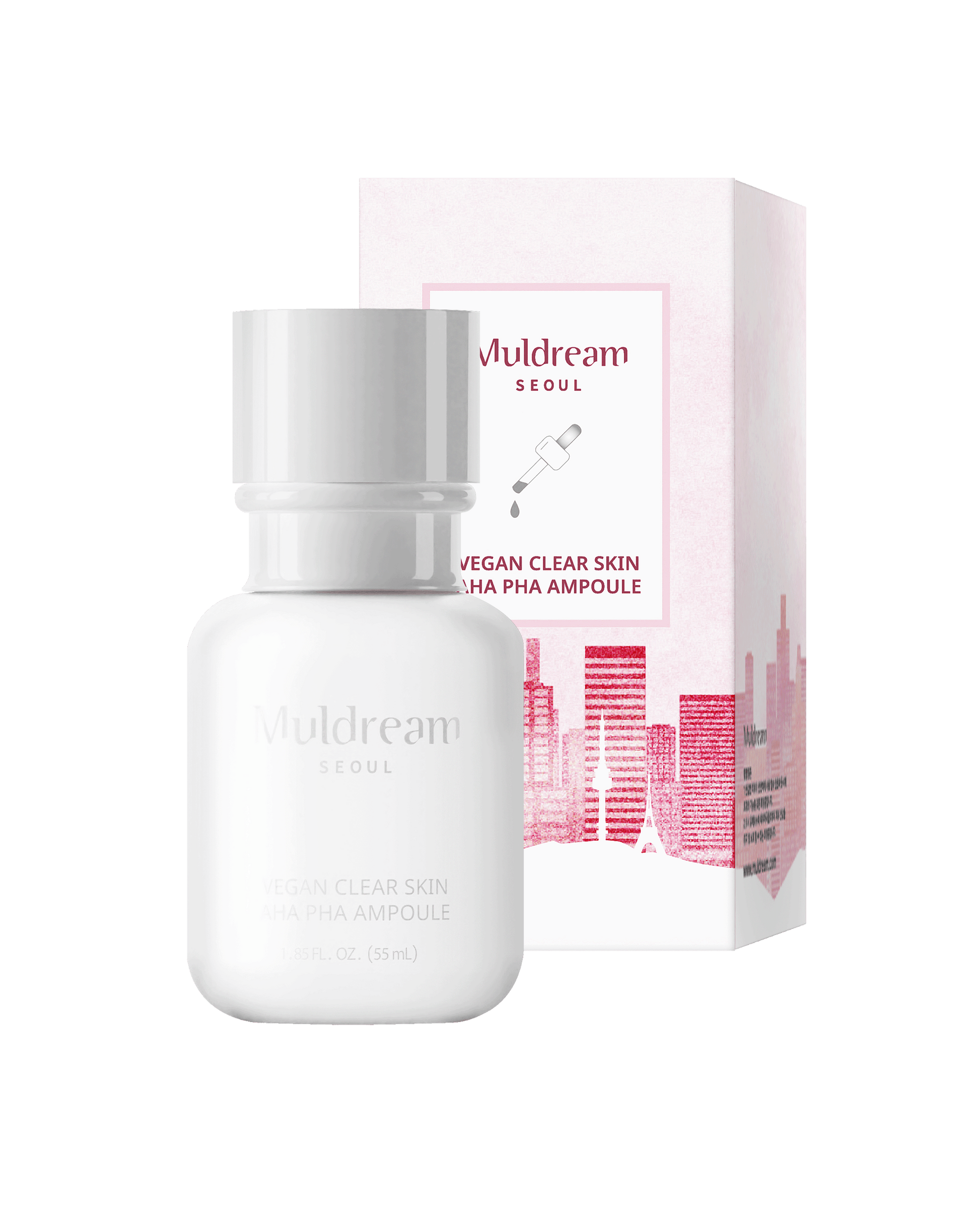 Muldream Vegan Clear Skin AHA PHA Ampoule