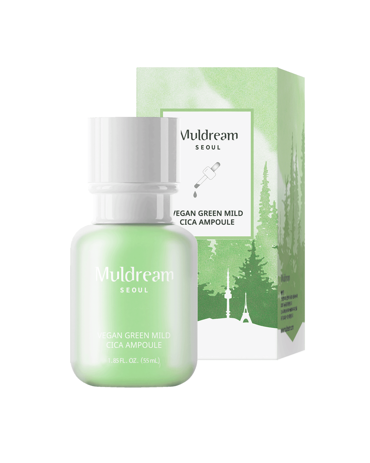 Muldream Vegan Green Mild Cica Ampoule