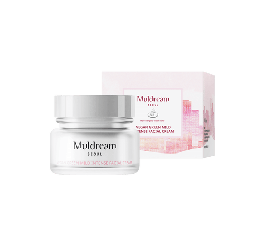 Muldream Vegan Green Mild Intense Facial Cream