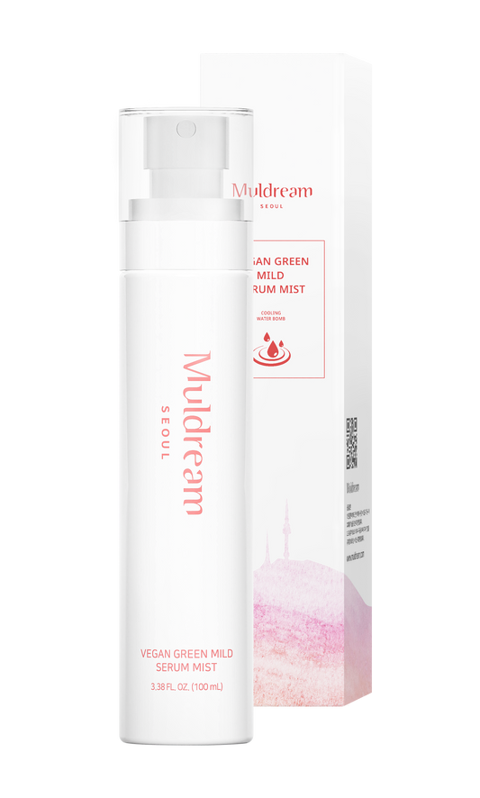 Muldream Vegan Green Mild Serum Mist 100ml - SkinCureAsia